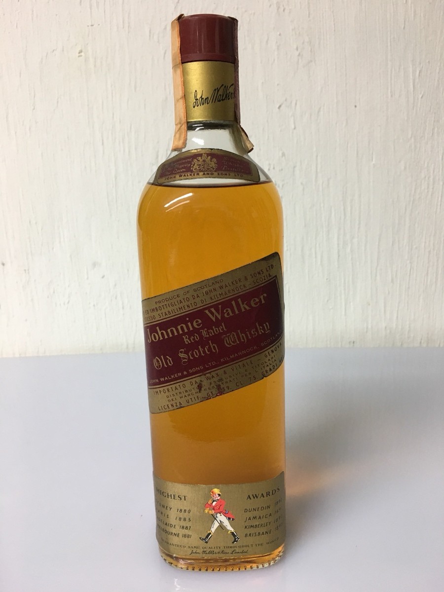 う*ん様 Johnnie Walker Old Scotch Whisky 75 Johnnie Walker Red Label Old Scotch Whisky 75cl 40% Vol
