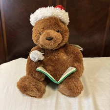 Gund Storytime Bear Animated Plush 2008 ‘Reads Twas The Night Before Christmas