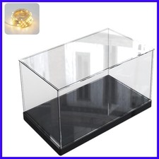 Clear Acrylic Display Case for Collectibles Assemble Transparent Acrylic Box ...