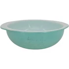 Vintage PYREX Solid Turquoise Mixing Bowl 024 2 Quart Ovenware