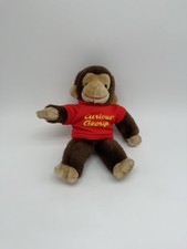 Vintage Gund Curious George Plush Doll Stuffed Monkey Toy 12"