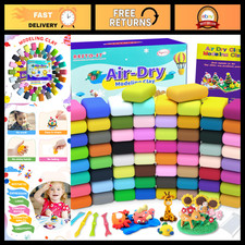 66 Colors Air Dry Clay - Kids Modeling Clay for DIY Crafts Creative Projects
