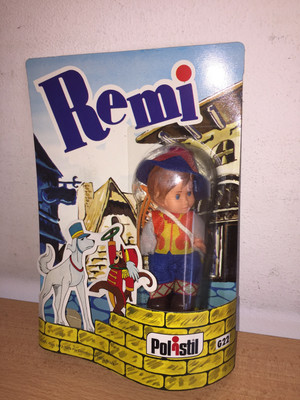 Polistil G22 REMI' Senza Famiglia Remi Remì 9 cm Mini Doll MIB, 1979