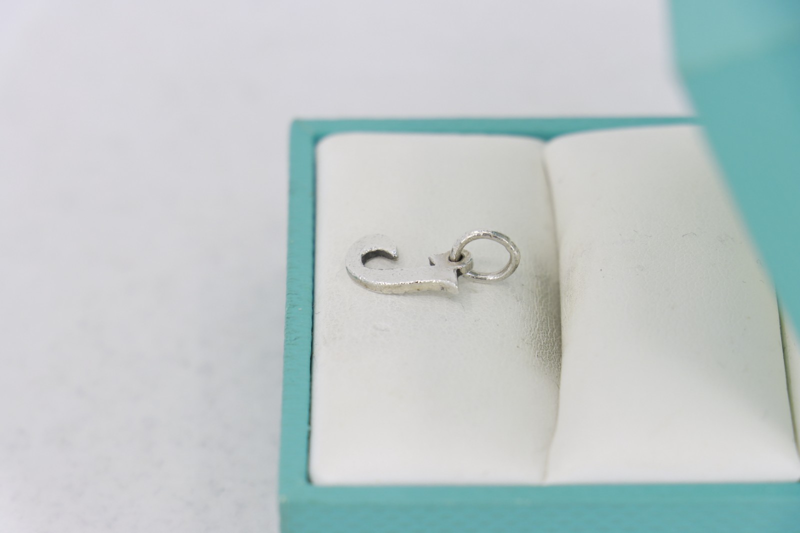 Sterling Silver James Avery large Initial Script … - image 6