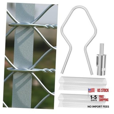200pcs T Post Clip,Wire Fence Clips,Ez Twist T-200Pcs(Drill chuck included)