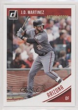 2018 Panini Donruss Artist Proof /10 JD Martinez #199 gn1