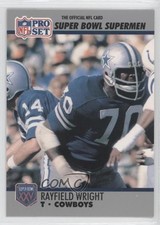 1990 Pro Super Bowl XXV Silver Anniversary Box Set Rayfield Wright #61 HOF 0s5