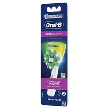 Oral B CrossAction 2 Replacement Brush Heads NIB