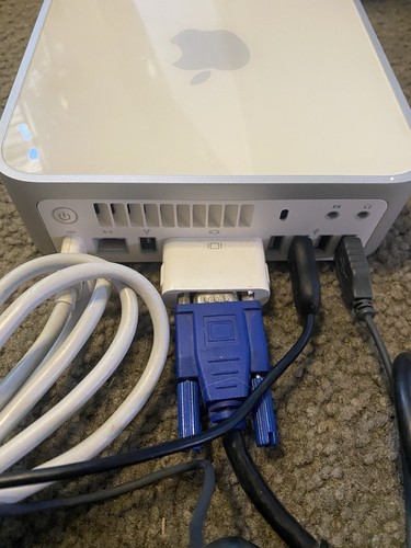 Apple MAC Mini 2,1 A1176 Core 2 Duo 1.83 GHz 1GB RAM 80GB 2006 Computer W/box - Afbeelding 11 van 12