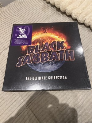 Black Sabbath - The Ultimate Collection Limited Gold Marbled 4 Vinyl LP NEU