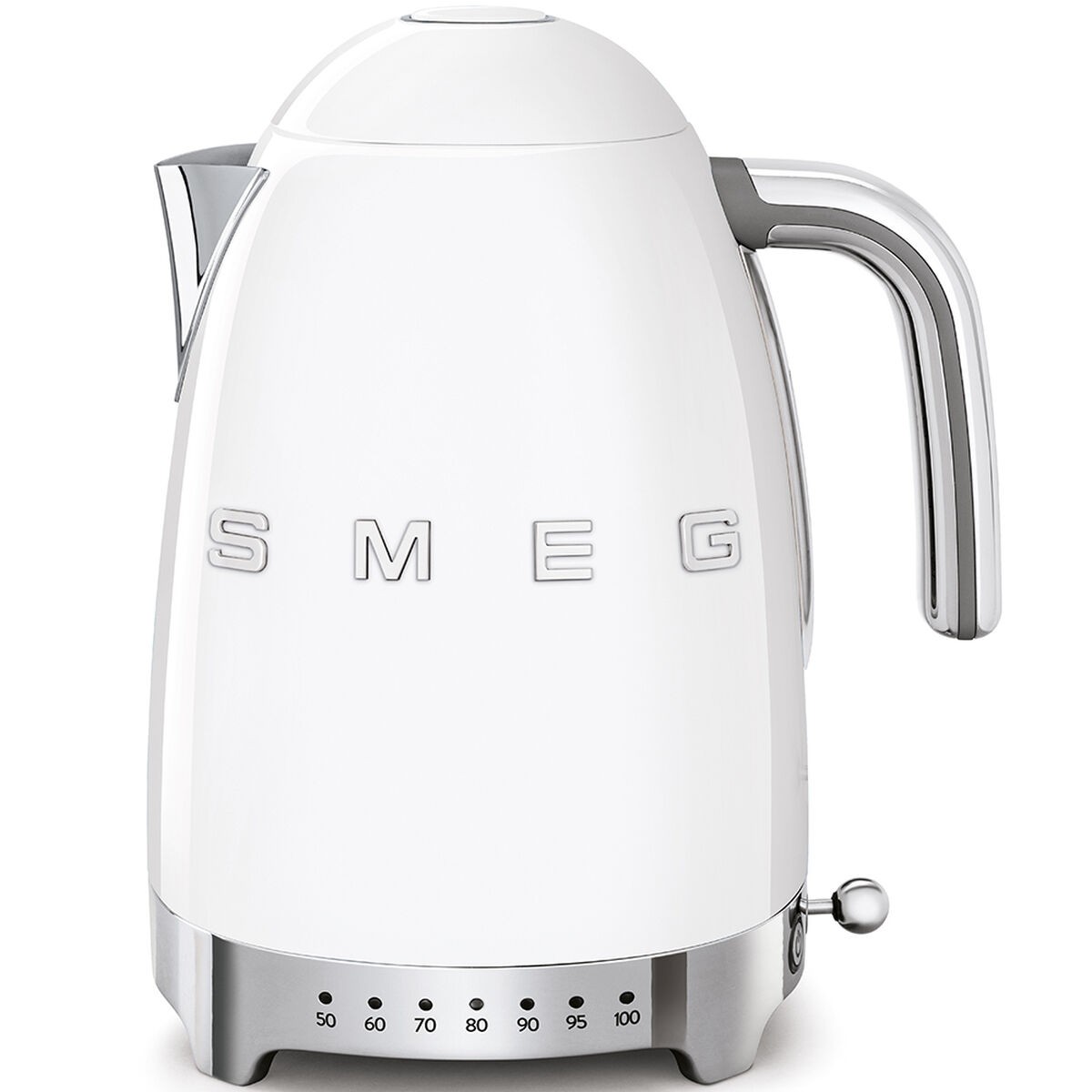 Bollitore Smeg Bianco Acciaio inossidabile Plastica 2400 W 1,7 L