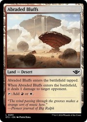 Abraded Bluffs #251 Foil - Outlaws of Thunder Junction MTG