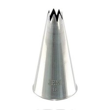 Cake Icing Nozzles Cupcake Piping Tips JEM Loose Open Star 18 Sugarcraft