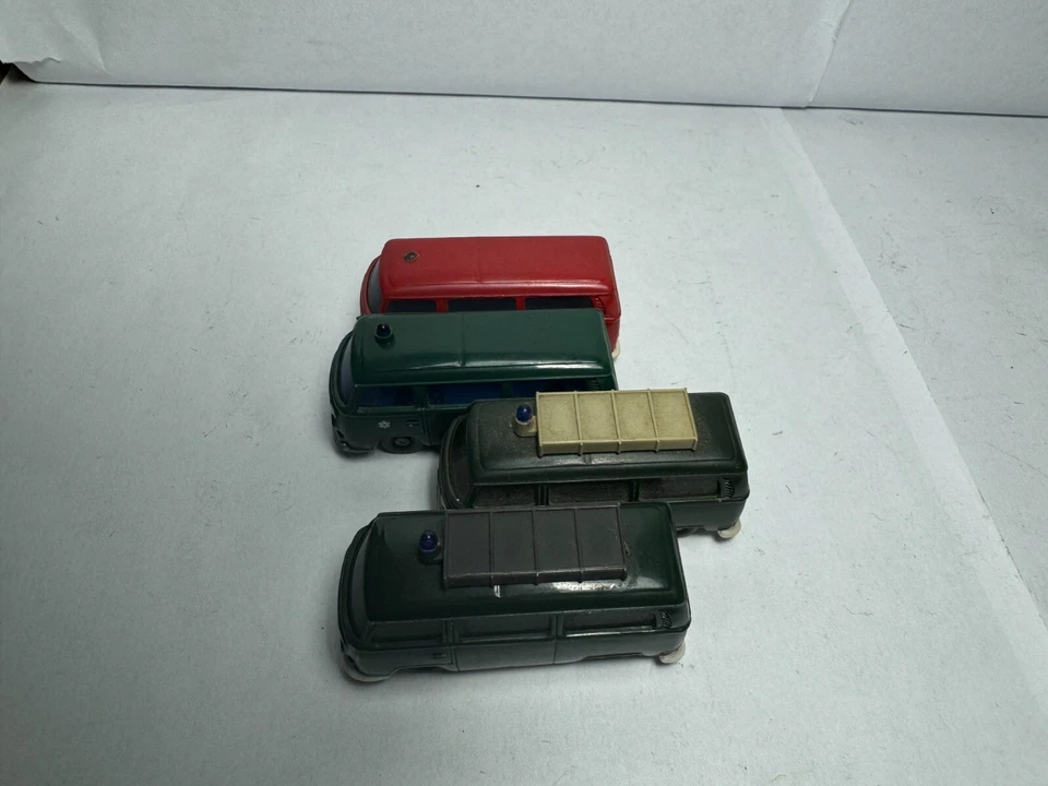 Wiking 1:87 H0 VW Transporter T2 vigili del fuoco polizia 4 pz. - Immagine 2 di 4
