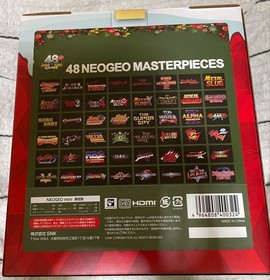 SNK Neo Geo Mini Christmas Limited Edition Console Red With Box New Unopened