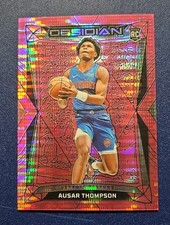 2023-24 Obsidian Electric Etch Pink Pulsar Ausar Thompson RC Rookie