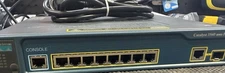 CISCO Catalyst 3560 Series PoE-8 WS-C3560-8PC-S 8 Port Network Switch Tested