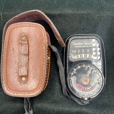 VTG WESTON MASTER II ii UNIVERSAL EXPOSURE LIGHT METER MODEL 735  Elgin CASE