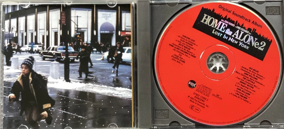 Home Alone 2 Lost In New York CD Original Soundtrack Album 1992 OOP 12 Tracks - Bild 2 von 3