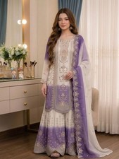 Ready To Wear Suit Pakistani Wedding Indian Party Dress Bollywood Salwar Kameez