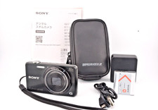 Sony Cyber-shot DSC  WX200 Black 18.2MP Digital Camera N.MINT Japanese Only Rare