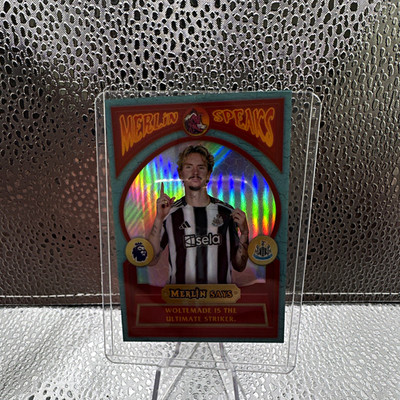 Topps 2025-26 Merlin Premier League Merlin Speaks MS-14 Woltemade Newcastle