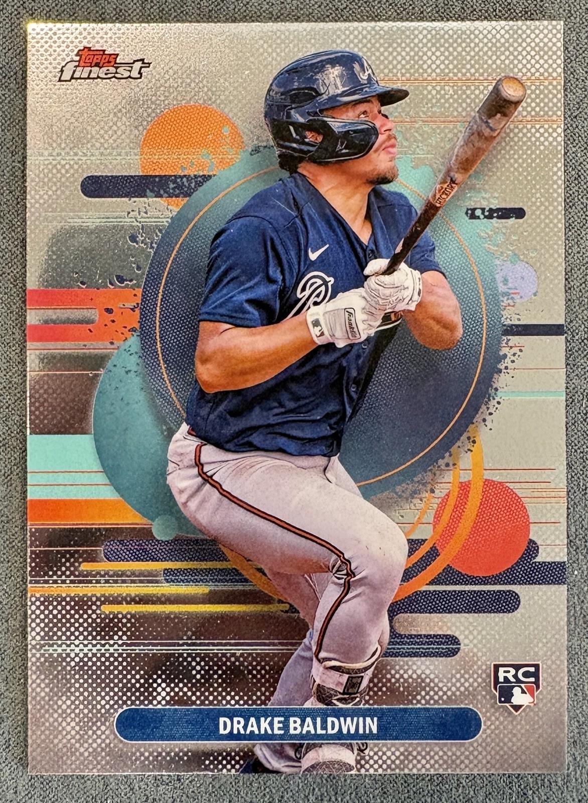 2025 Topps Finest - Drake Baldwin RC - Uncommon - Braves Rookie #183