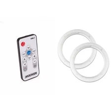 Kicker 50KLSR65 6.5" Weather Proof Led Lighted Speaker Rings, 2 Total Rings &...