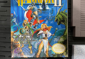 DRAGON WARRIOR 2 TWO - NINTENDO NES GAME W/ BOX & MANUAL - 100% COMPLETE