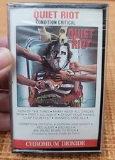 QUIET RIOT Condition Critical 1984 New Sealed CASSETTE NOS Canadian Release