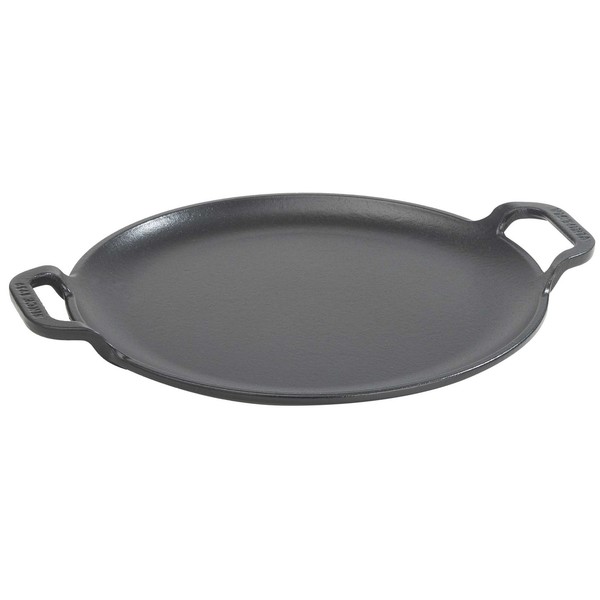 Grillplatte Emaillierte Gusseisen FüR Pizza, Pfanne 25Cm, Induktion, Feuer, Ofen-image