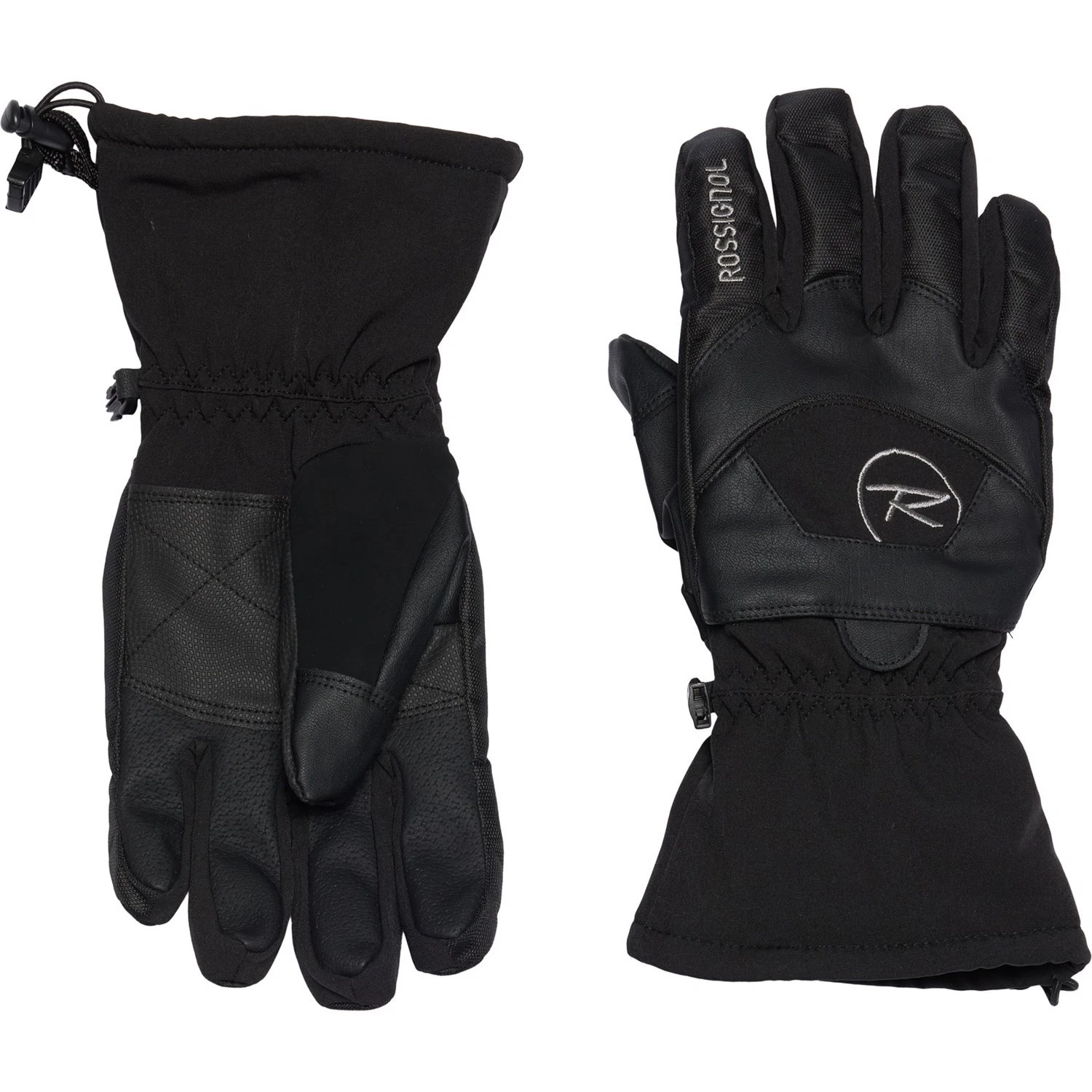 NWT Rossignol Men's Heater Pocket Ski Gloves - Waterproof, Insulated, Black
