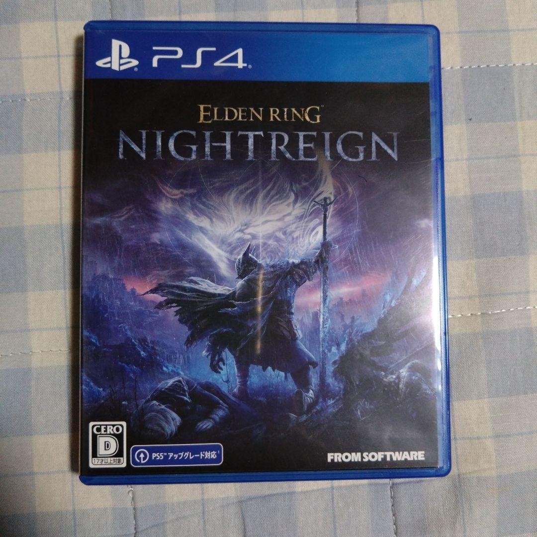 ELDEN RING NIGHTREIGN PS4 JP ver Used Tested Japanese ver with Case Action Game