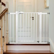 Babelio Metal Baby Gate, 29-43'' Auto Close Easy Install Pet Gate, Extra Wide...