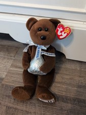 TY Beanie Baby Retired Cocoa Bean The Hershey's Bear Walgreens Exc2007 With Tags