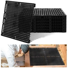 8 Pack Attic Flooring System Deck Bulk Plastic Attic Walking Deck Pallet Boar...