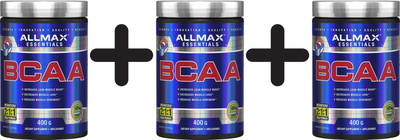 3 x AllMax Nutrition BCAA 2:1:1 - 400g (74,96 EUR/kg)