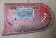 1948 1949 1950 Ford Pickup F3 Truck Glove Box Door W Body Tage Original Patina