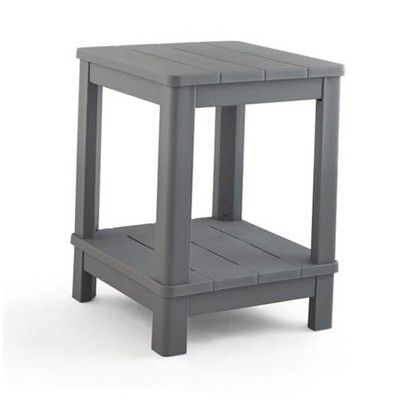 Deluxe Adirondack Side Table - Gray 