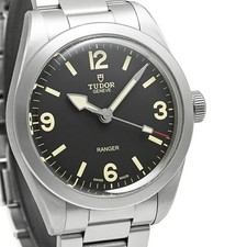 TUDOR Ranger 79950 Black Case Size 39mm x 39mm Men's Used Watch #2143 5
