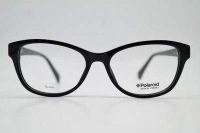   Brille Polaroid PLD D370 Schwarz Oval Brillengestell eyeglasses Neu 