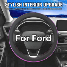 Car Steering Wheel Cover For Ford F-150 F-250 F-350 Expedition Pink Large Size