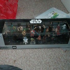 Star Wars Boxed Collectable Action Figure Set in Display Case, Disney Store UK