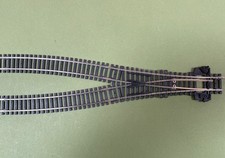 OO Hornby  good quality steel R632 Y point in working order & 2 balancing rails