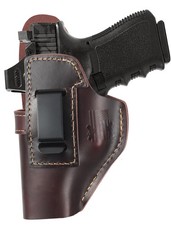 Leather IWB Holster for Glock 17 19 Taurus G2C G3 G3C M&P Shield EZ Left Hand
