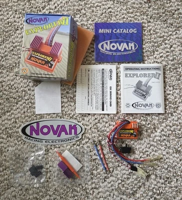 Vintage Novak #1910 ~ Explorer II Speed Control ESC - New Open Package NOS RC - Image 1 of 4