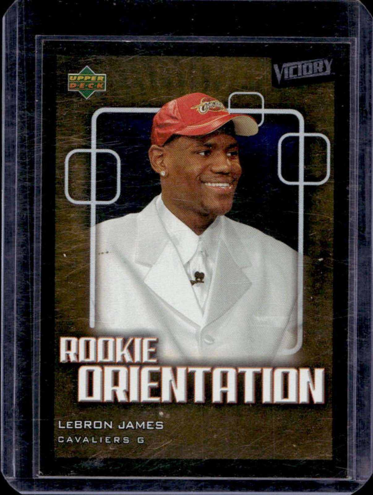 2003-04 Upper Deck Victory Lebron James Rookie RC #101 Cavaliers
