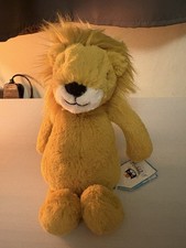 Jellycat Bashful Lion Small With Tags In Good Condition