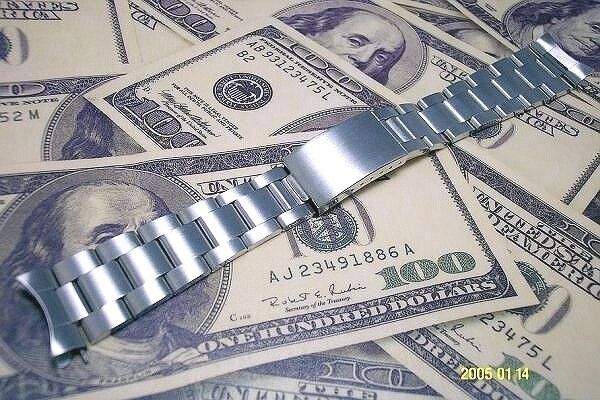 19mm S/ steel strap band bracelet # 78350 (FITS) Rolex 19mm S/ steel strap band bracelet # 78350 (FITS) Rolex