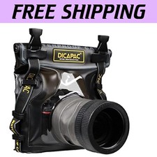 Floating Waterproof DSLR Camera Case with Polycarbonate Lens - 16' Depth Capable